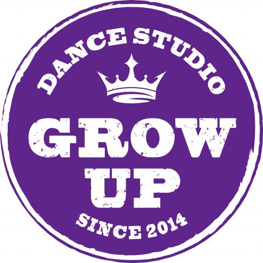 ダンススタジオグローアップ　ロゴ