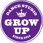 ダンススタジオグローアップ　ロゴ